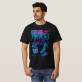 Retro 90s Japan Neon T-shirt (Voorkant volledig)
