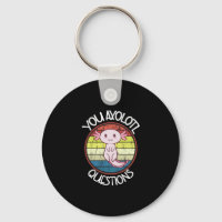 Retro 90s Jij Axolotl Vragen Vintage Zonsondergang
