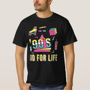 retro 90's Kind voor het leven jaren negentig T-shirt