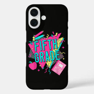 Retro 90s Klasleraar Terug naar School iPhone 16 Hoesje