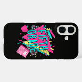 Retro 90s Klasleraar Terug naar School Case-Mate iPhone Case (Achterkant (horizontaal))