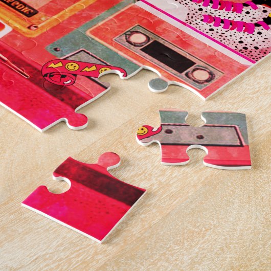 Retro 90's legpuzzel (Zijkant)