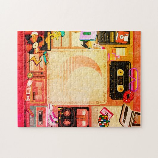 Retro 90's legpuzzel (Horizontaal)