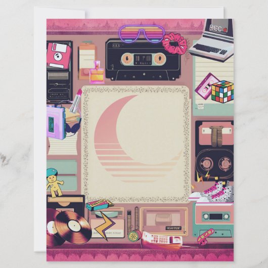 Retro 90's Letterhead (Achterkant)