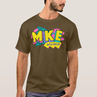 Retro 90s Milwaukee MKE Rad Memphis Style 90s Vibe T-shirt