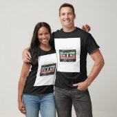 Retro 90s Music Black Streetwear T-shirt (Unisex)