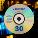 Retro 90s Muziek die 30th Birthday Party Faux CD w Kaart<br><div class="desc">👉 glimlach op een gezicht met deze retro, de 30e verjaardagsfeestuitnodiging op een 90's faux-cd! - Klik gewoon om dit ontwerp te personaliseren 🔥 Mijn beloften - dit is uniek - die door mij zijn ontworpen! - Het is ontworpen met u voor ogen 🙏 Dank u voor uw steun aan...</div>