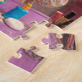 Retro 90s nostalgie: 3D-cartoonpersonage Rosy-app Legpuzzel (Zijkant)