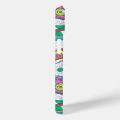 Retro 90s Skate Party Patroon Case-Mate iPhone Case (Achterkant / Rechts)