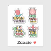 Retro 90's sticker set (Vel)