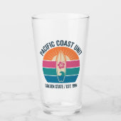 Retro 90s strandkleding - Pacific Coast  Glas (Voorkant)