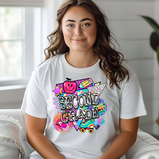 Retro 90's tweedeklas Tshirt