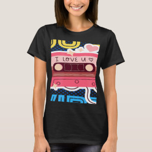 Retro 90's Vibe met Cassette 1990's kosten Muziek T-shirt