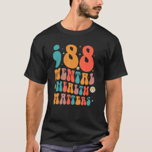 Retro 988 Mental Health Matters Suicide Prevention T-shirt