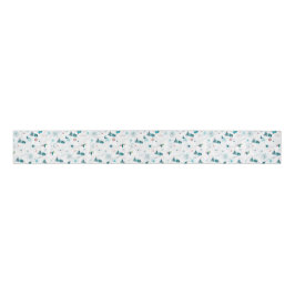 Retro A Go-kerst Grosgrain Lint