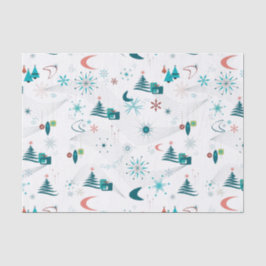 Retro A Go-kerst Tissuepapier