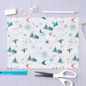 Retro A Go-kerst Tissuepapier (Craft)