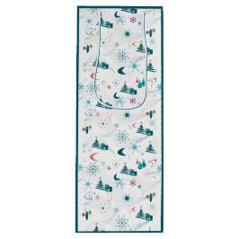 Retro A Go-kerst Wijn Cadeautas