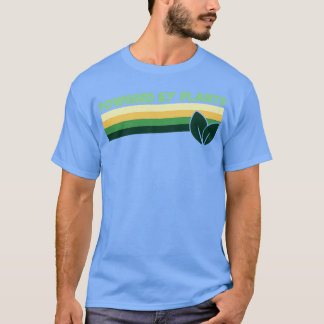Retro aangedreven door Planten T-shirt