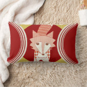 Retro Aangepast Oranje rood met schuif Kussen (Deken)