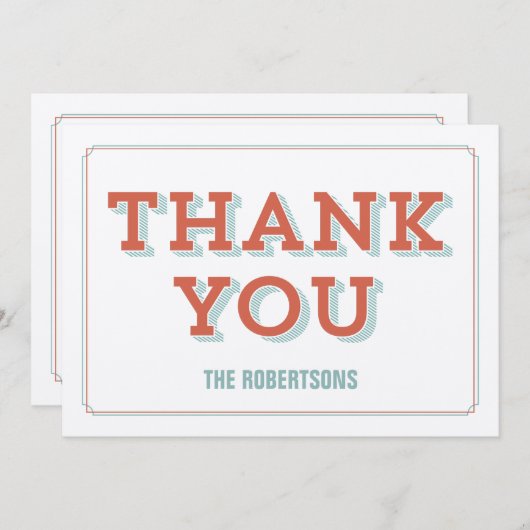 Retro Aangepaste kaarten voor viltpapier (Voorkant / Achterkant)