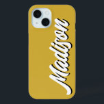 Retro Aangepaste Naam Gepersonaliseerd  Groovy Gif iPhone 15 Case<br><div class="desc">Gepersonaliseerde  Retro 70's Hoesje,  Aangepaste iPhone met Naam,  Bachelorette Party Gift voor Haar,  Groovy Adult Daughter Verjaardag Cadeau,  Gepersonaliseerd Margarita Bach Hippie Style,  Bruidsmeisje Beste Vriend Night Jubileum,  Maid of Honor Matron Honor,  Gepersonaliseerde bruid om Beste Vriend te zijn,  Hen Do Christmas Stocking Stuffer,  Grootdochter Grand Roomie Cell Mobile</div>