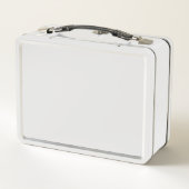 Retro aangepaste naam lunchbox - Inspirerend quote (Achterkant)