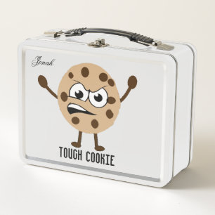 Retro aangepaste naam lunchbox - Inspirerend quote