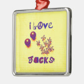 Retro-aansluitingen van 60 en 70 jaar metalen ornament (Links)