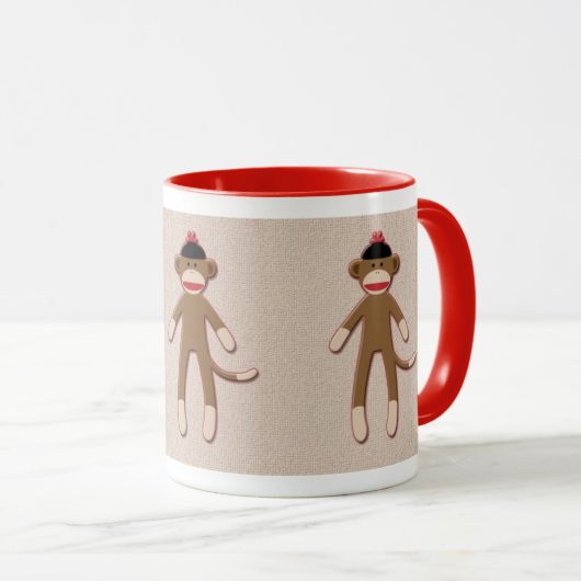 Retro aap-aap-mok mok (Voorkant rechts)