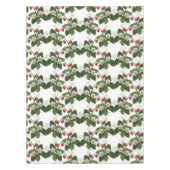 Retro Aardbei-Plant met goudzonden Tafelkleed (Voorkant)