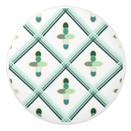 Retro-aardehandgreep Keramische Knop