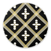 Retro-aardehandgreep Keramische Knop (Voorkant)