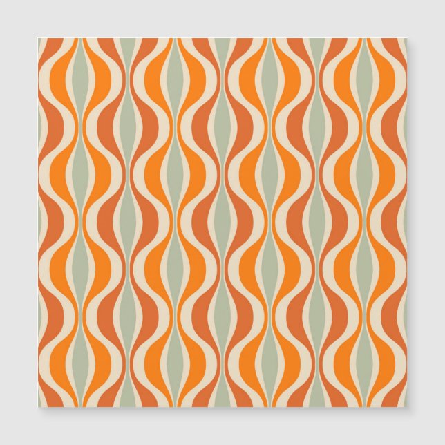 Retro Abstract: 50s-60s Naadloze Stijl (Voorkant)