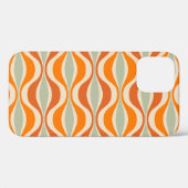 Retro Abstract: 50s-60s Naadloze Stijl Case-Mate iPhone Case (Achterkant (horizontaal))