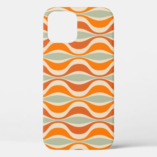 Retro Abstract: 50s-60s Naadloze Stijl Case-Mate iPhone Case (Achterkant)