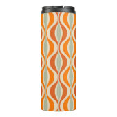 Retro Abstract: 50s-60s Naadloze Stijl Thermosbeker (Achterkant)