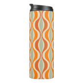 Retro Abstract: 50s-60s Naadloze Stijl Thermosbeker (Geroteerd rechts)