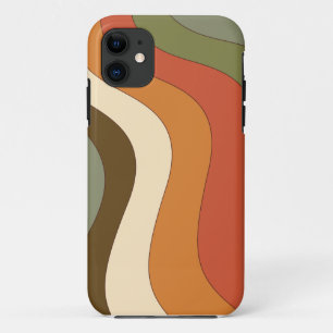 Retro abstract 70s 60s 80s 50s Case-Mate iPhone case