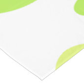 Retro Abstract Art Rocks Chartreuse Tafelkleed (Gekanteld)