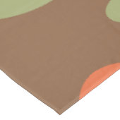 Retro Abstract Art Rocks Veelkleurige Donker Tafelkleed (Gekanteld)