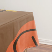 Retro Abstract Art Rocks Veelkleurige Donker Tafelkleed (Voorbeeld)