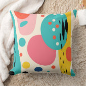 Retro Abstract Forest Pillow Kussen (Deken)