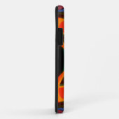 Retro abstract fractal Case-Mate iPhone case (Achterkant/rechts)