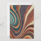 Retro  abstract kaart (Achterkant)