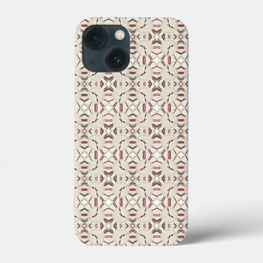 Retro abstract klokpatroon Case-Mate iPhone case (Achterkant)
