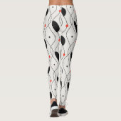 Retro Abstract Leggings (Achterkant)