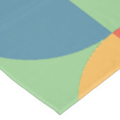 Retro Abstract Mid Century Scandinavische Kerst Tafelkleed (Gekanteld)