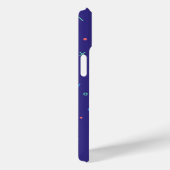 Retro Abstract neonpatroon Case-Mate iPhone Case (Achterkant / Rechts)