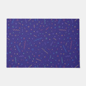 Retro Abstract neonpatroon Deurmat (Voorkant)